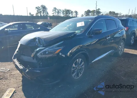 2018 Nissan Murano Sv из США, поврежденный, VIN 5N1AZ2MG2JN134456